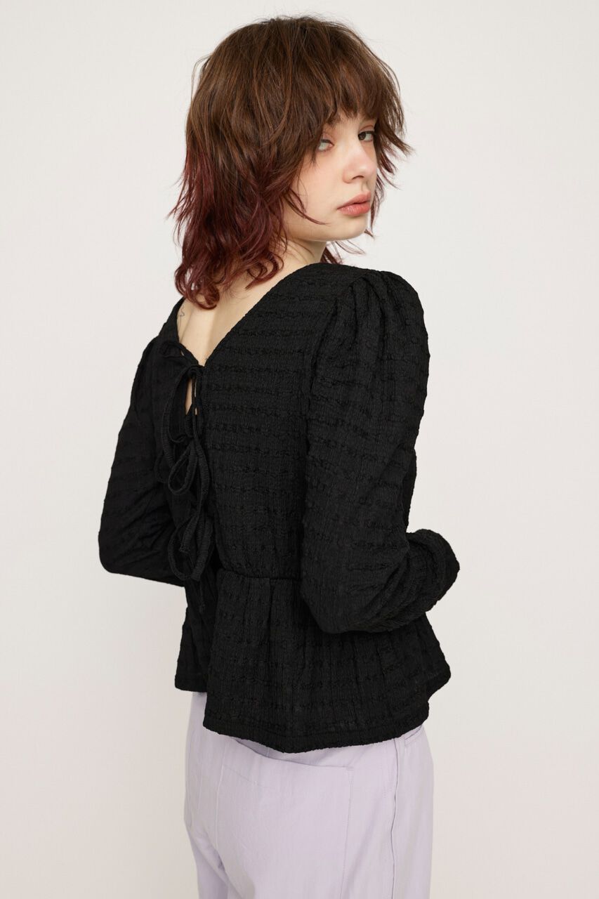 SLY「2WAY SWELLING JQ PUFF トップス」|Tシャツ・カットソー|