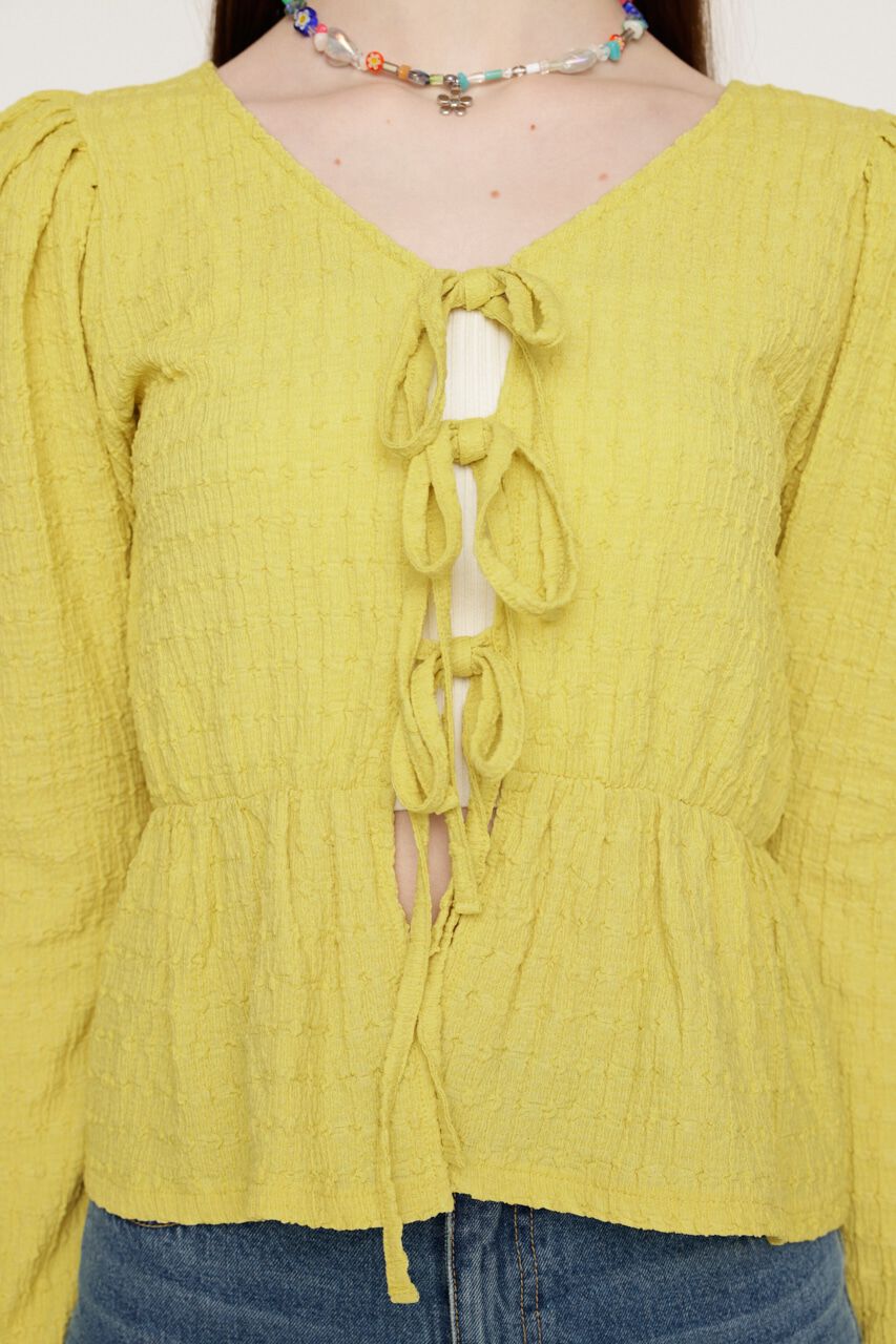 SLY「2WAY SWELLING JQ PUFF トップス」|Tシャツ・カットソー|