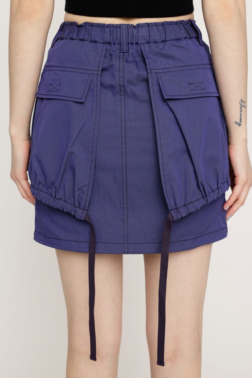 SLY「SHIRRING PK ショートスカート」|スカート|