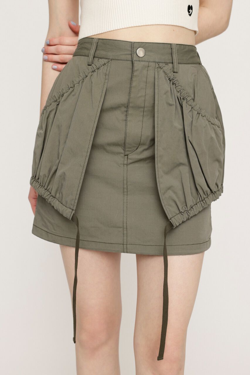 SLY「SHIRRING PK ショートスカート」|スカート|KHA