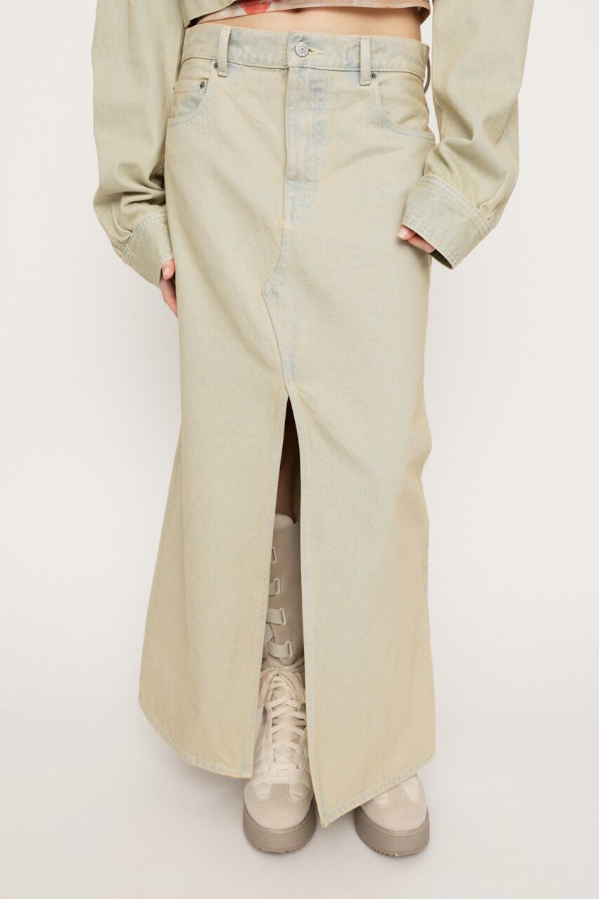 SLY「NOAH DENIM LW SLIT SK-E」|スカート|M/BLU7