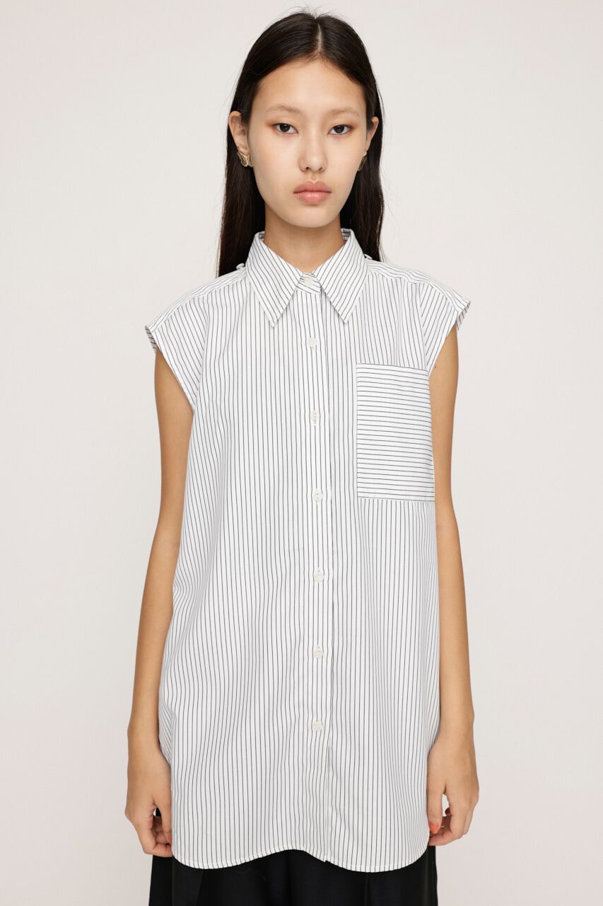 SLY「LAYERED STRIPE 2P シャツ」|シャツ・ブラウス|
