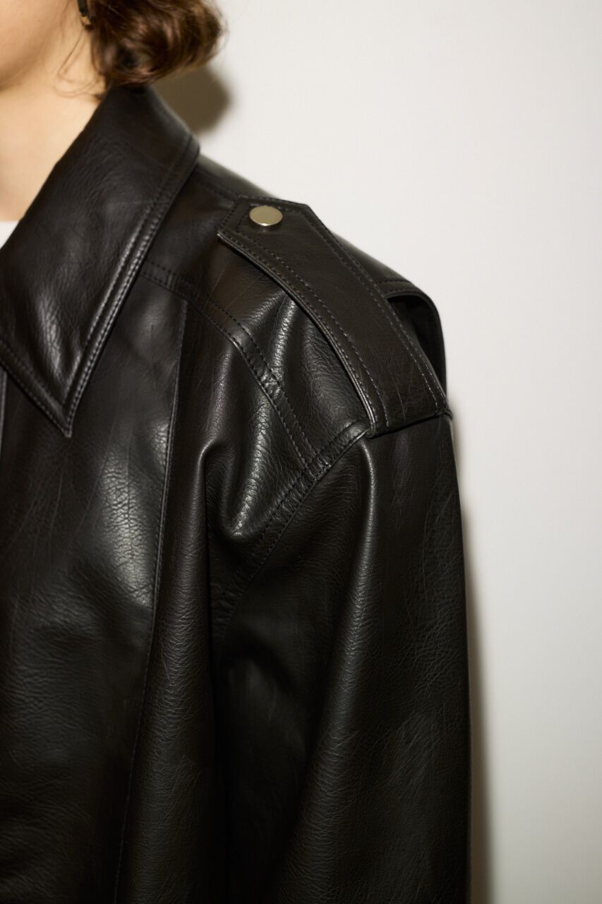 SLY「PAD IN F／LEATHER ジャケット」|その他|
