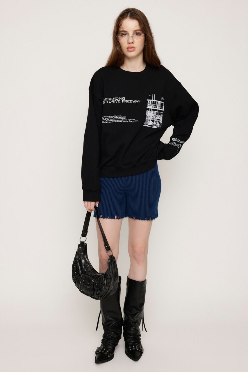 SLY「CRUSH RIB ショートパンツ」|その他|