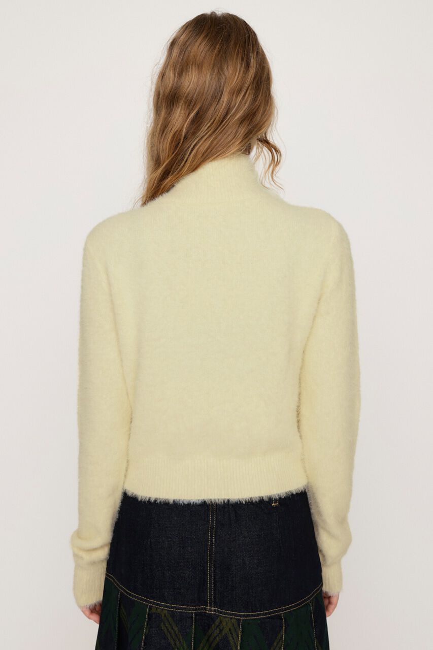 SLY「ZIP UP JQ LOGO トップス」|ニット・セーター|