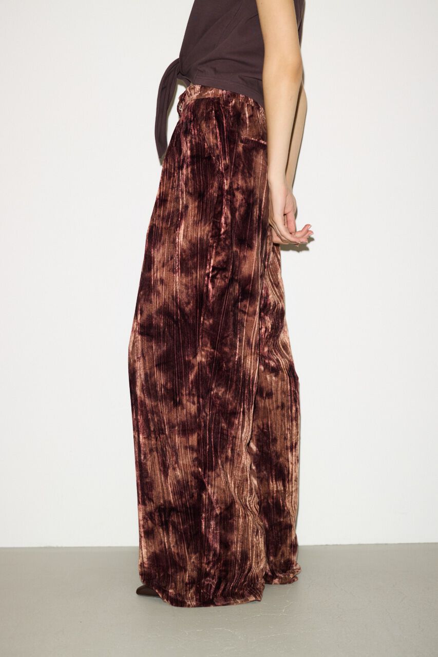 SLY「VELOURS WRINKLE TUCK パンツ」|その他|