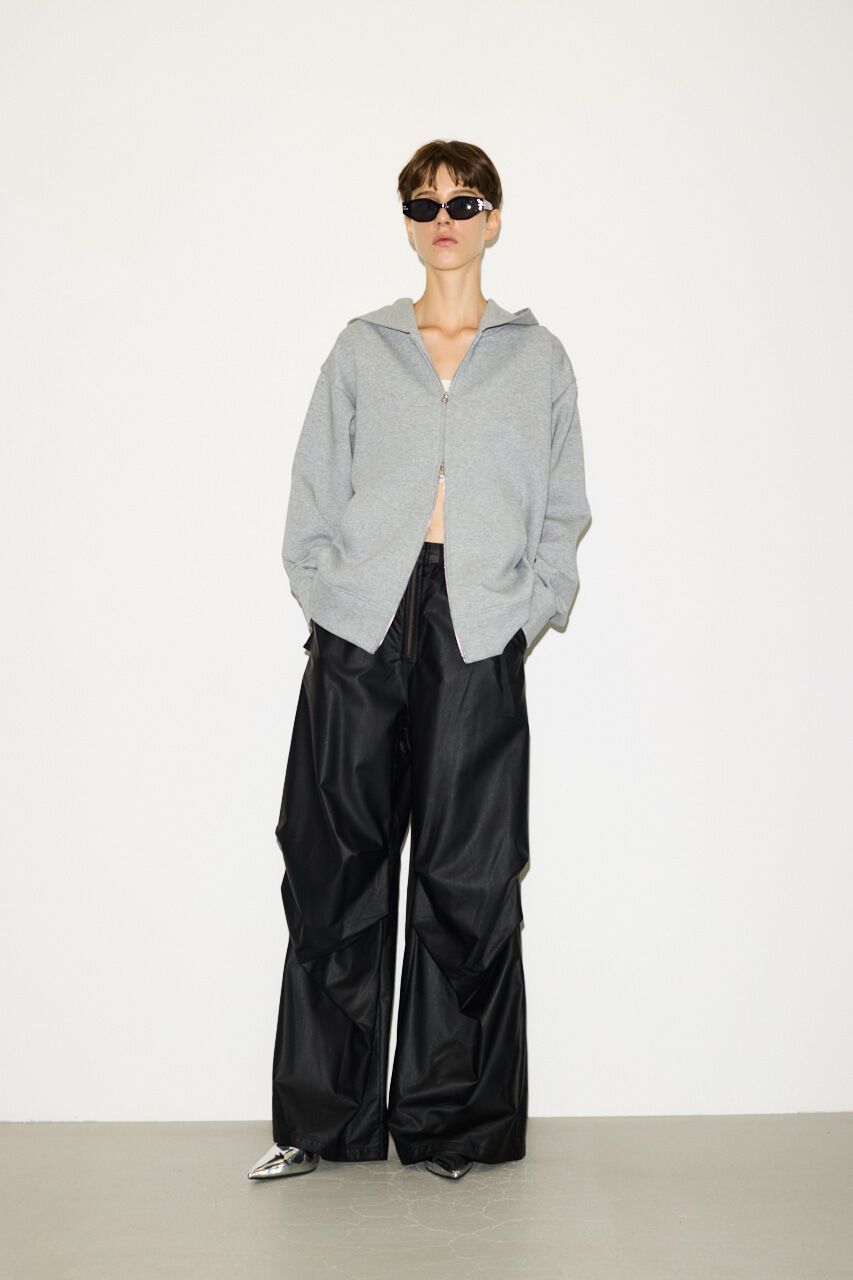 SLY「DOUBLE KNIT ZIP パーカー」|パーカー|