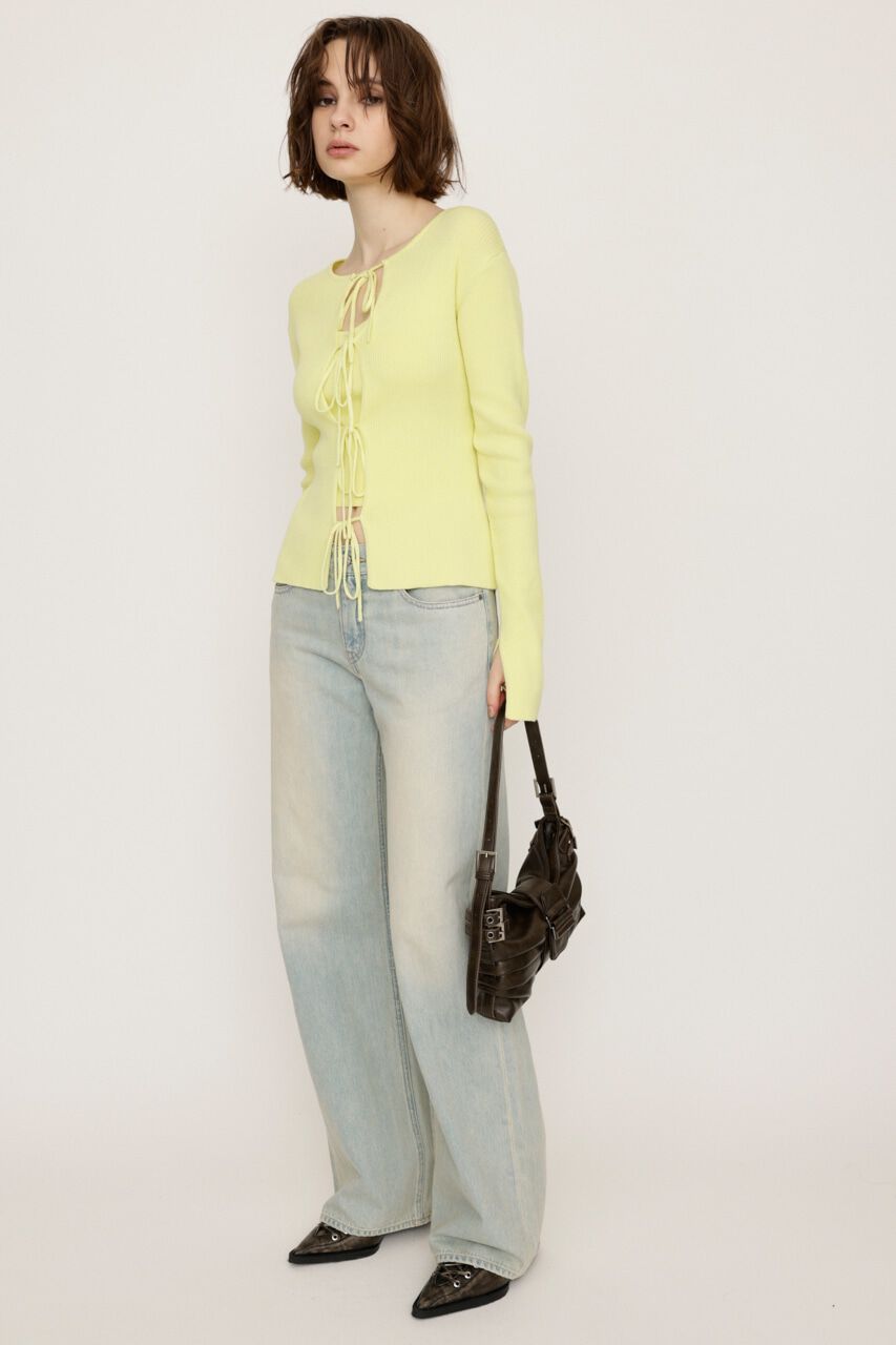 SLY「YORKE L／W FLARE パンツ」|デニム|