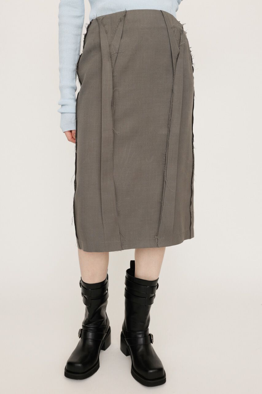 SLY「CUT OUT ILINE スカート」|スカート|GRY