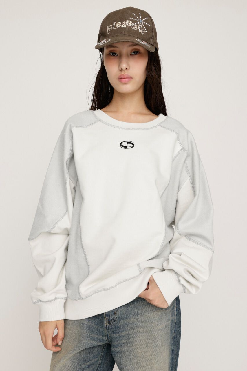 SLY「REVERSE SEAM SW トップス」|Tシャツ・カットソー|