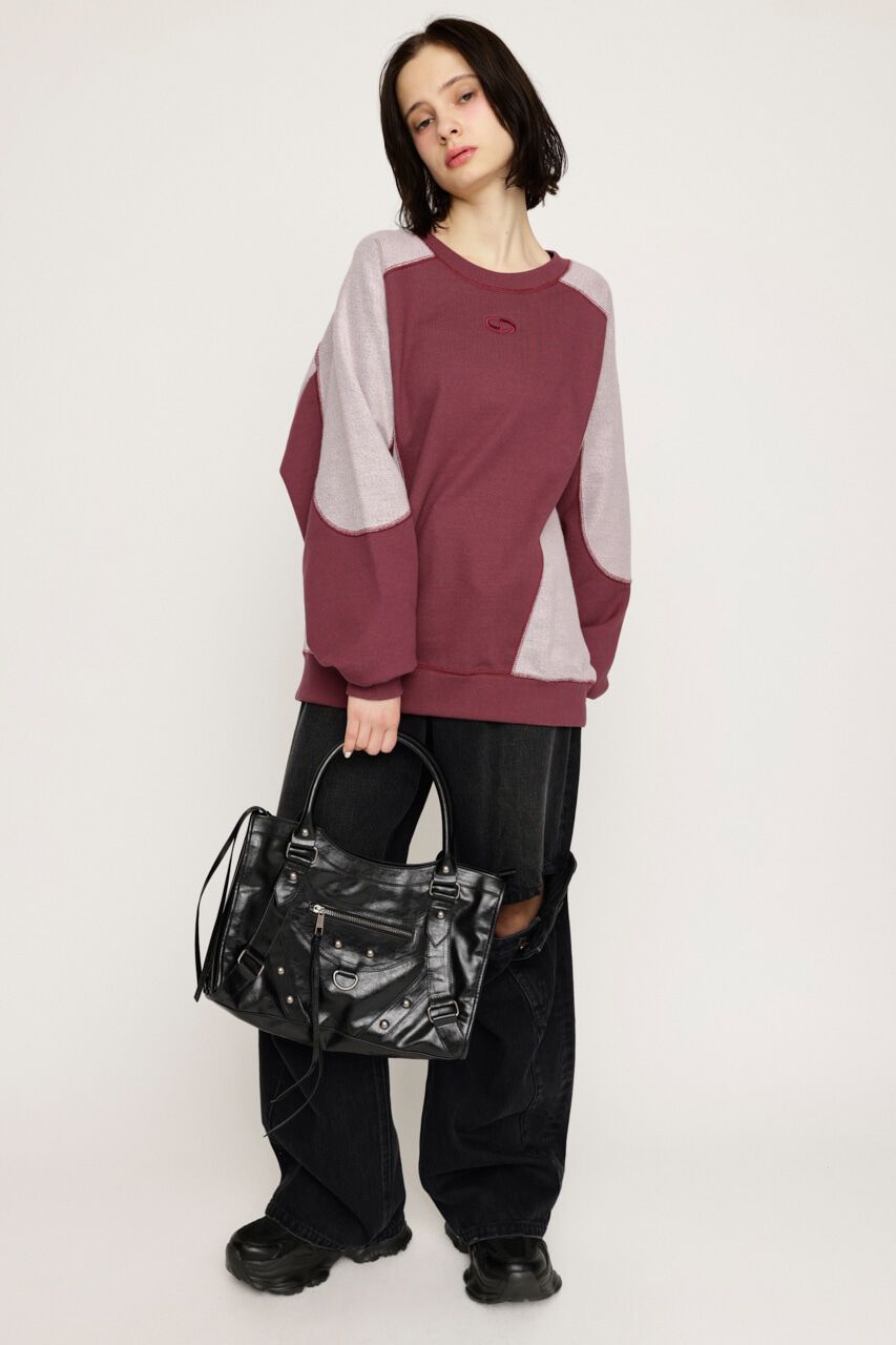 SLY「REVERSE SEAM SW トップス」|Tシャツ・カットソー|