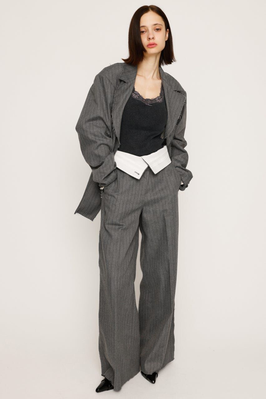 SLY「LACE DOCKING RIB TANK」|タンクトップ|