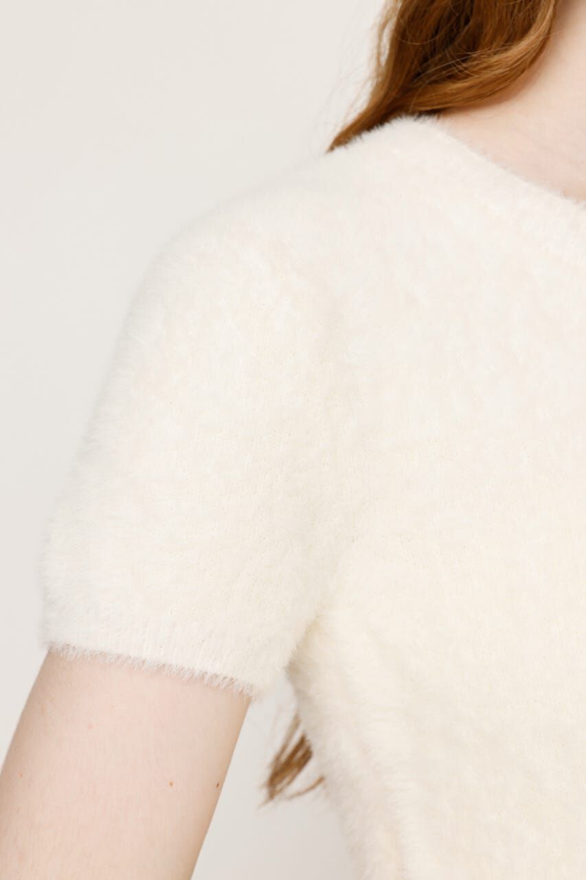 SLY「SHAGGY YARN Tシャツ」|ニット・セーター|