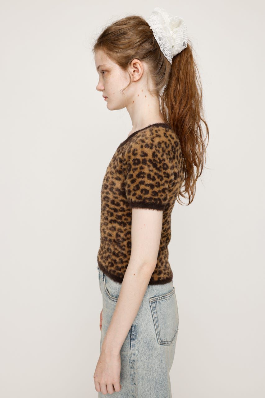 SLY「SHAGGY YARN Tシャツ」|ニット・セーター|