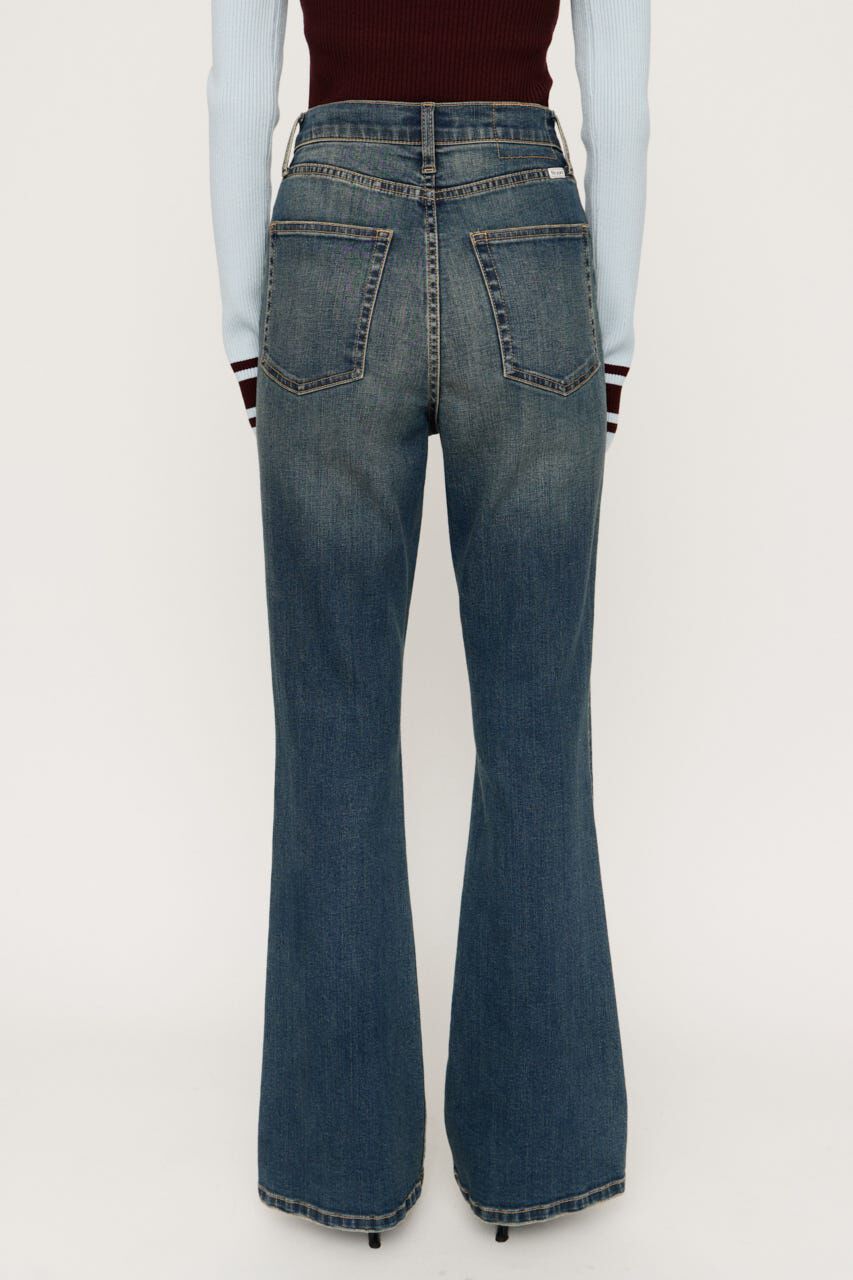 SLY「HW FLARE PT-C WITH ROICA（R）EF」|デニム|