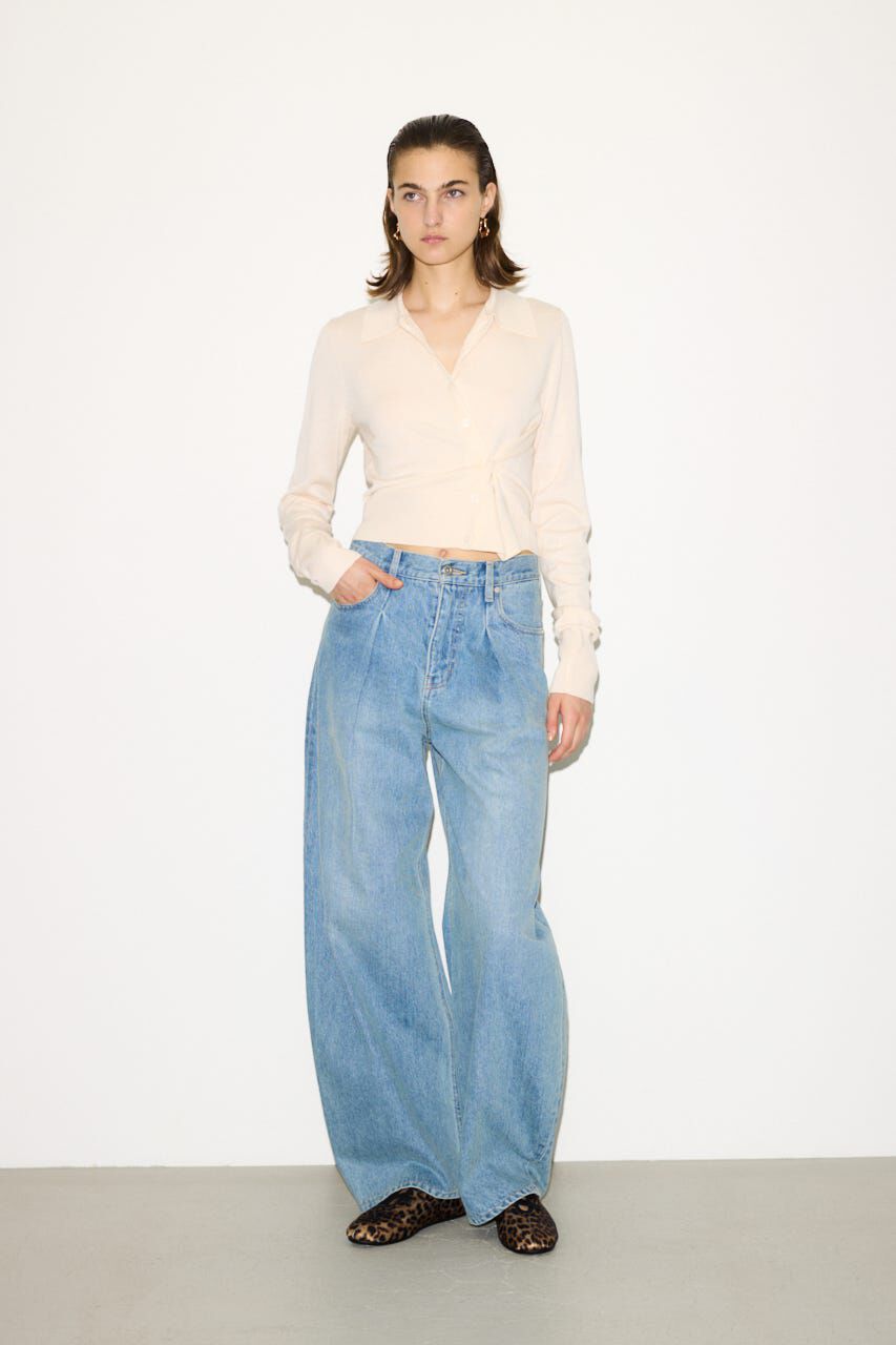 SLY「KNIT POLO 2WAY HG カーディガン」|カーディガン|