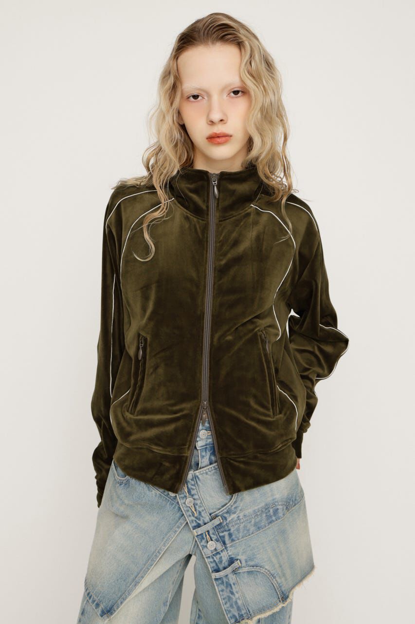 SLY「VELOUR TRACK ジャケット」|その他|KHA