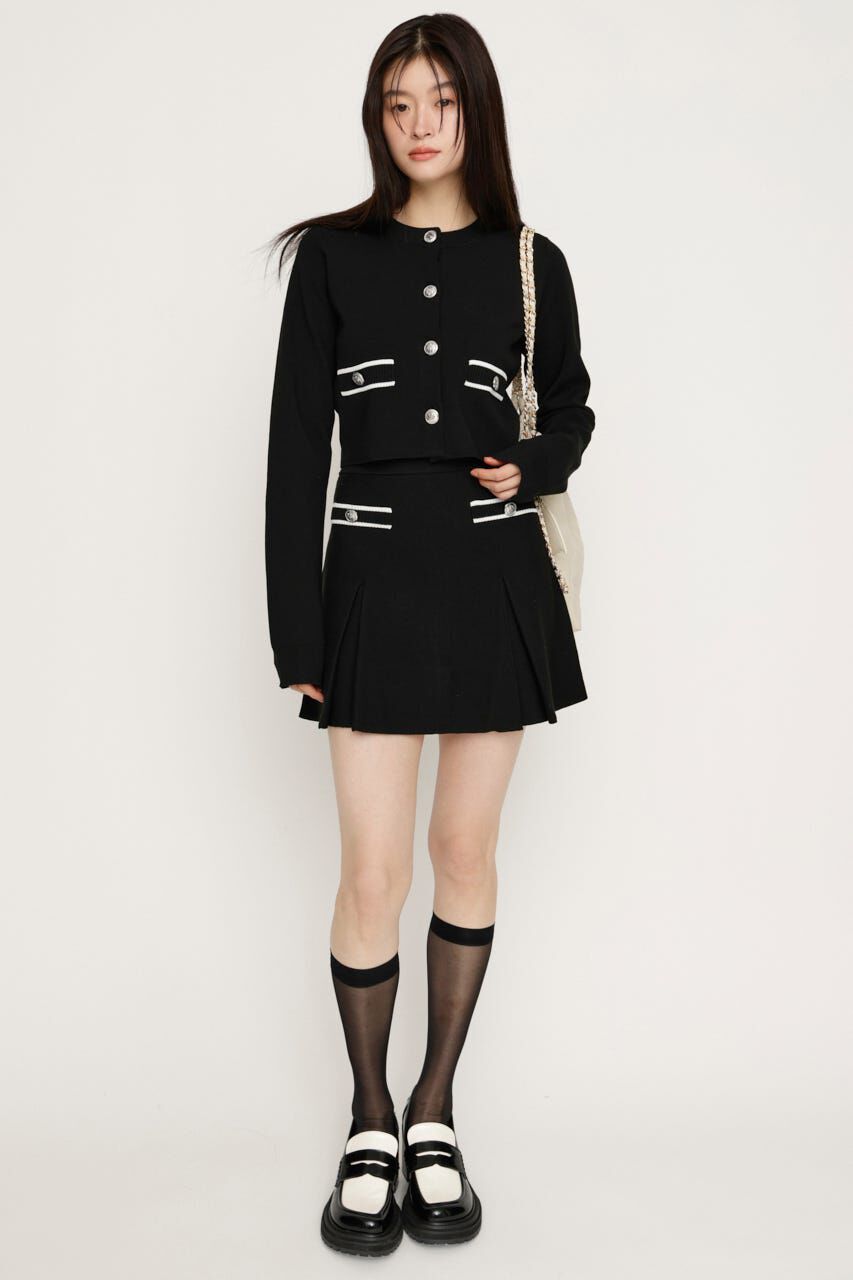 SLY「MILANO RIB KNIT カーディガン」|カーディガン|