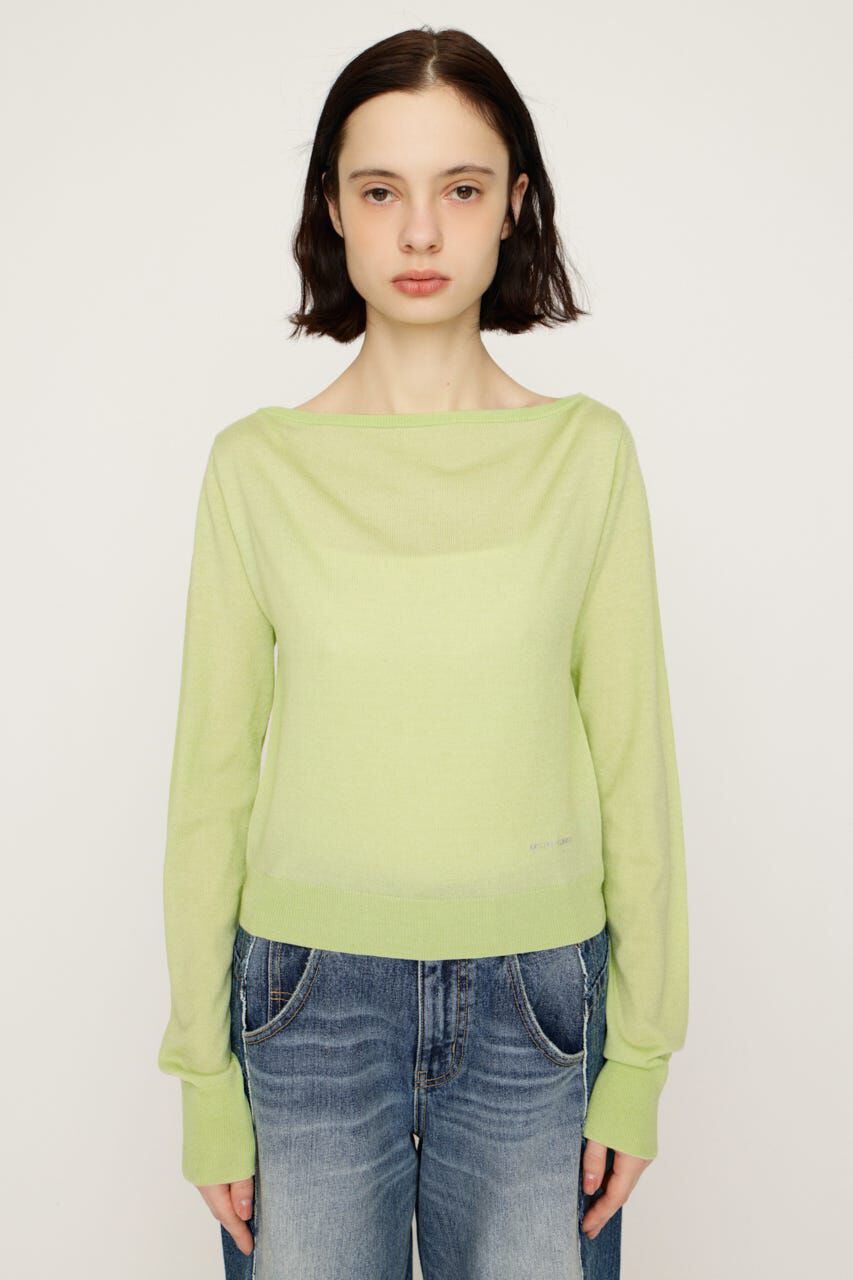 SLY「OFF SHOULDER 2WAY HG トップス」|ニット・セーター|