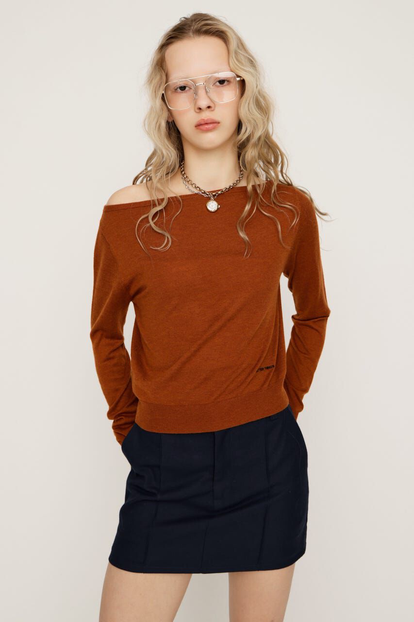 SLY「OFF SHOULDER 2WAY HG トップス」|ニット・セーター|CAM