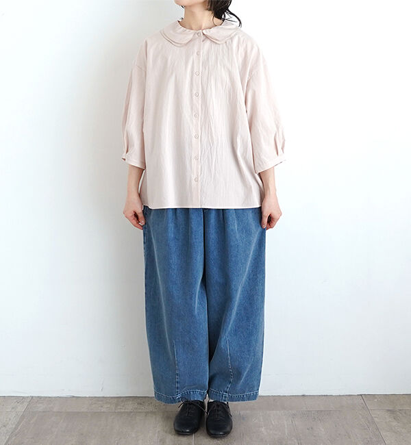 オオカミとフクロウ「オオカミと月星の遊園地&ldquo;ブラウス&rdquo;」|シャツ・ブラウス|