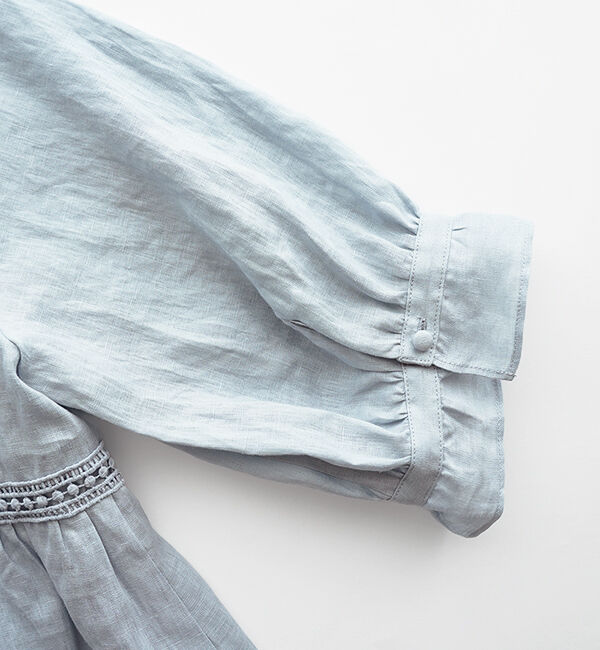 オオカミとフクロウ「オオカミと静かな夜のアフターレイン&ldquo;ブラウス&rdquo;」|シャツ・ブラウス|