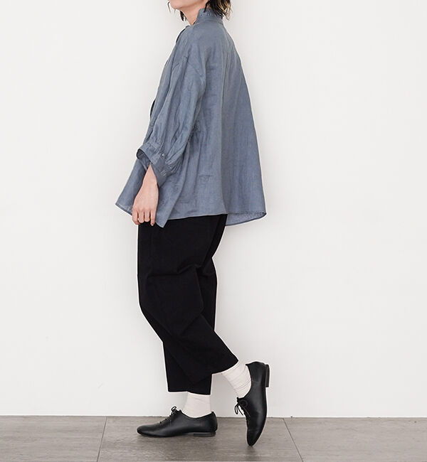 オオカミとフクロウ「オオカミと静かな夜のアフターレイン&ldquo;ブラウス&rdquo;」|シャツ・ブラウス|