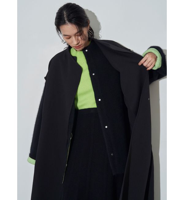 ELENDEEK「CN RACCOON MIX W CARDIGAN」|カーディガン|