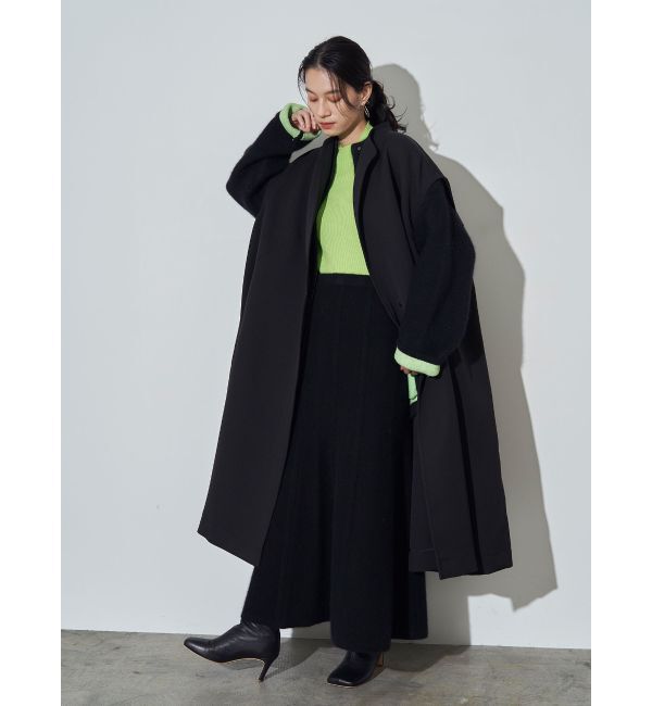 ELENDEEK「CN RACCOON MIX W CARDIGAN」|カーディガン|