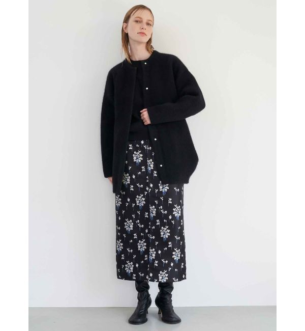 ELENDEEK「CN RACCOON MIX W CARDIGAN」|カーディガン|