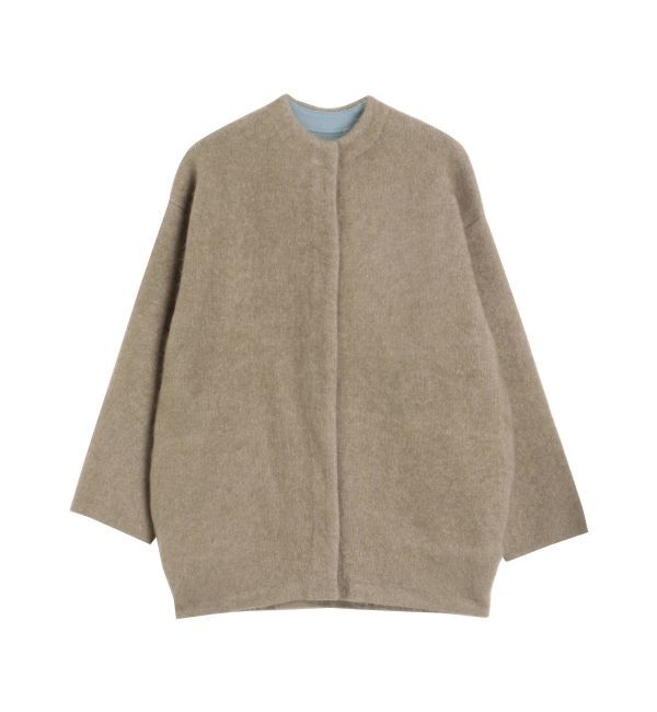 ELENDEEK「CN RACCOON MIX W CARDIGAN」|カーディガン|