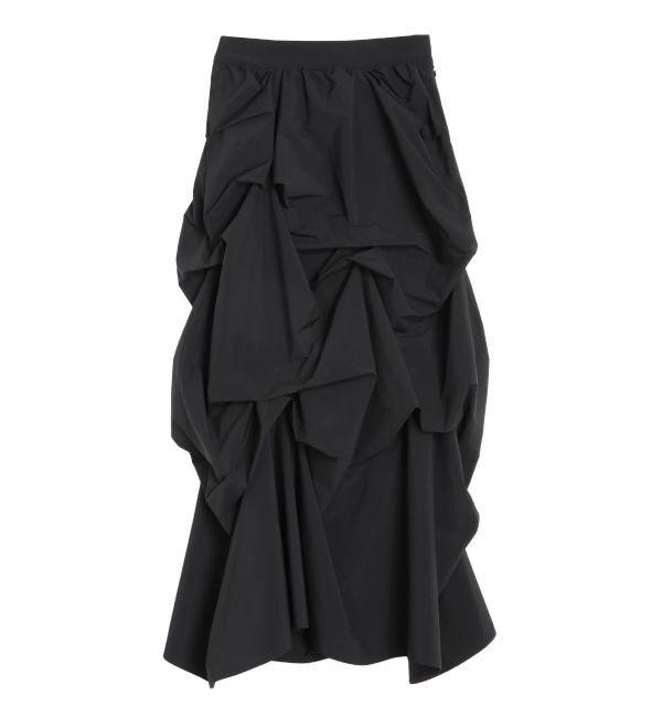 ELENDEEK「TUCK DRAPE TAFFETA SK」|スカート|