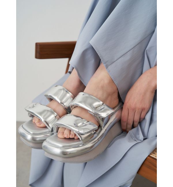 ELENDEEK「DOUBLE BAND SANDAL」|サンダル|