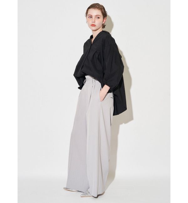 ELENDEEK「SKIPPER VOLUME SLEEVE BL」|シャツ・ブラウス|