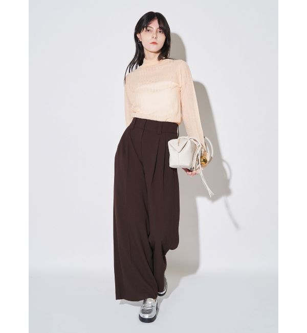 ELENDEEK「W TUCK WIDE PT」|その他|