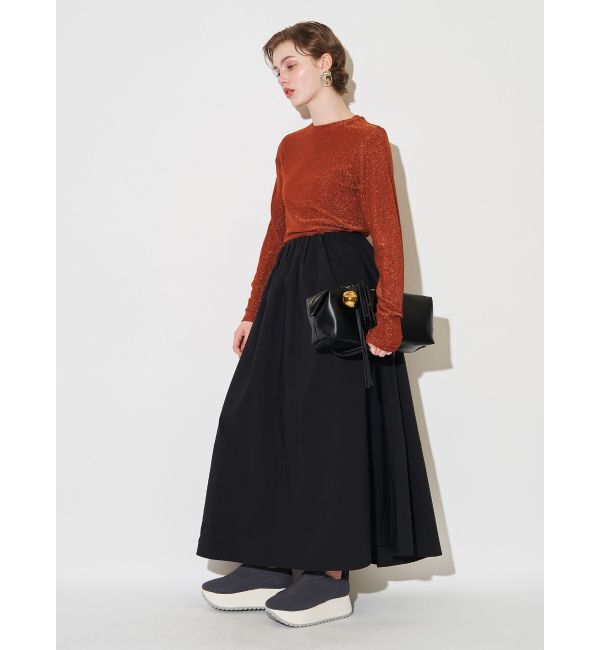 ELENDEEK「TUCK GATHER SK」|スカート|