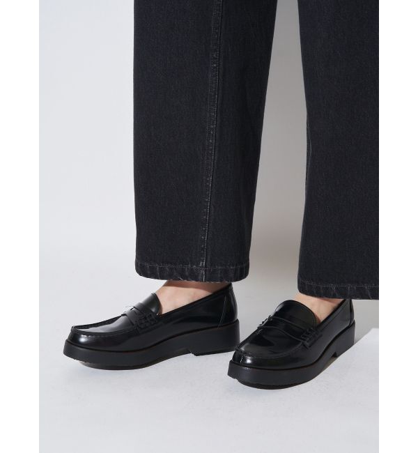 ELENDEEK「【HARUTA&times;ELENDEEK】LOAFERS」|ローファー|ブラック