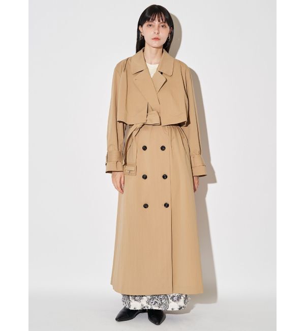 ELENDEEK「2WAY TRENCH CT」|トレンチコート|