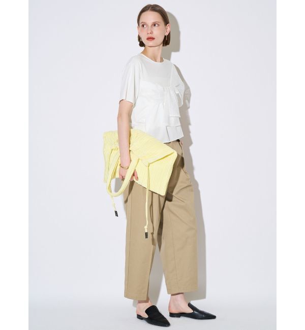 ELENDEEK「PLEATS TOTEBAG」|トートバッグ|