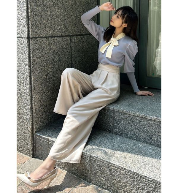 RESEXXY「シアーレイヤードロングパンツ」|その他|