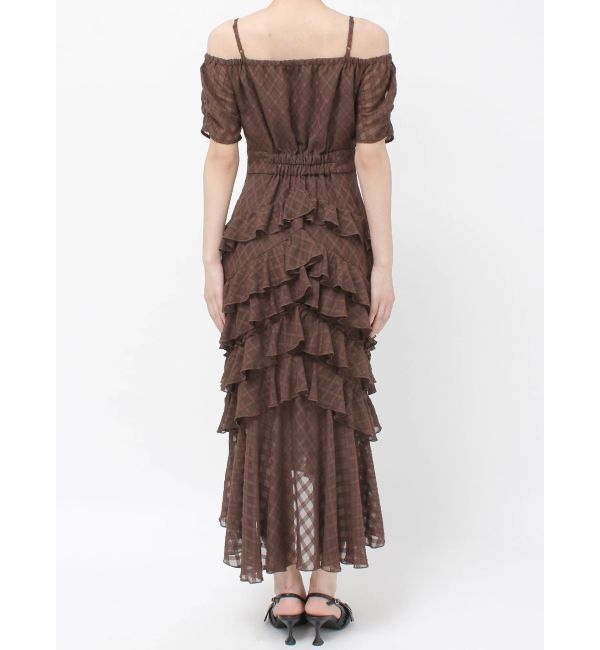 RESEXXY「ヘムラッフルアシメワンピース」|ワンピース|