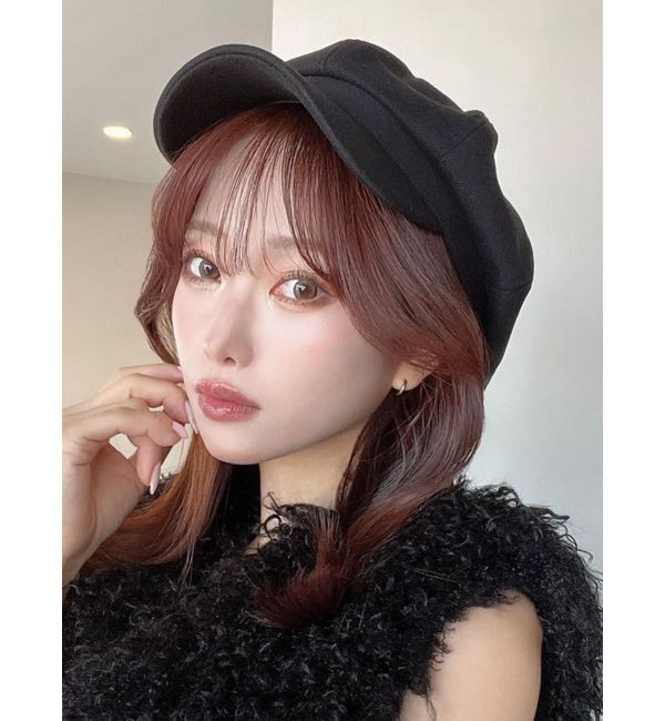 RESEXXY「ベーシックキャスケット」|キャップ・キャスケット|ブラック