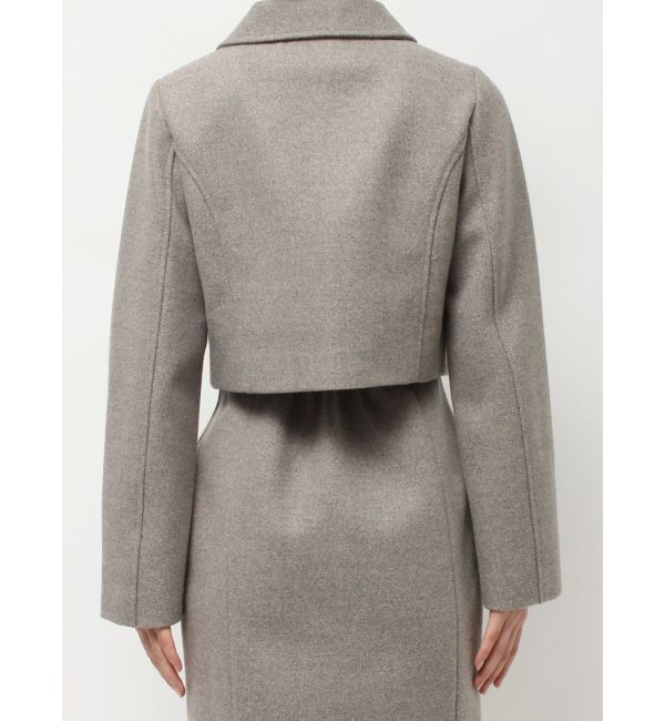 RESEXXY「ダブルブレストショートコート【セットアップ着用可能】」|その他|