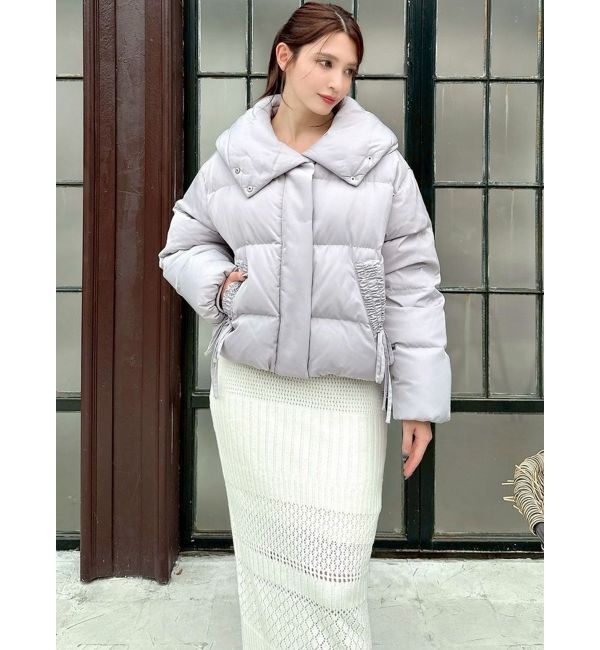 RESEXXY「リボンデザインダウンジャケット」|ダウン|