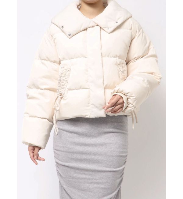 RESEXXY「リボンデザインダウンジャケット」|ダウン|