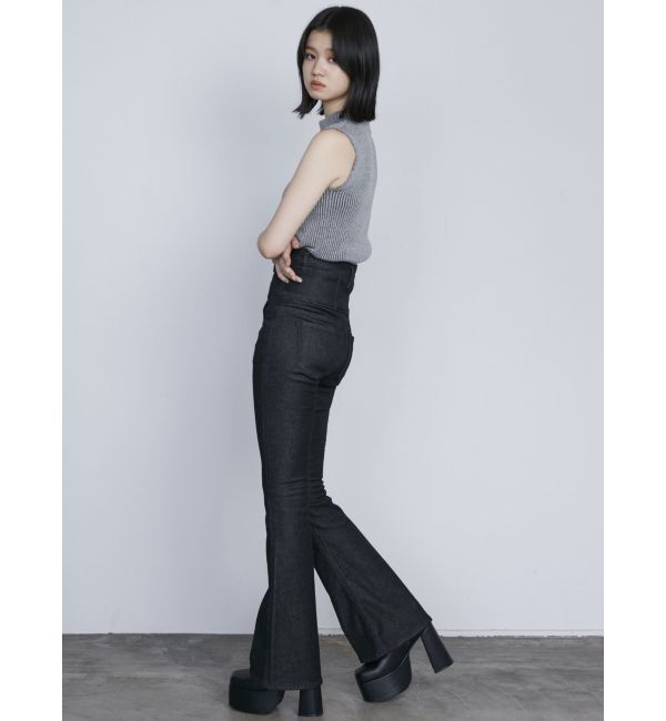 EMODA「スクエアショートブーツ」|ショートブーツ|