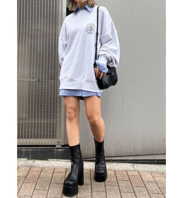 EMODA「スクエアショートブーツ」|ショートブーツ|