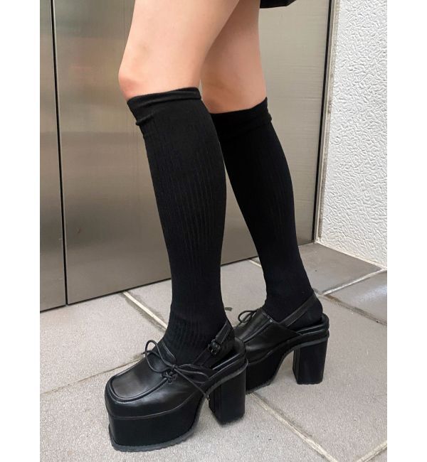 EMODA「サイドレースアップボリュームサボ」|その他|