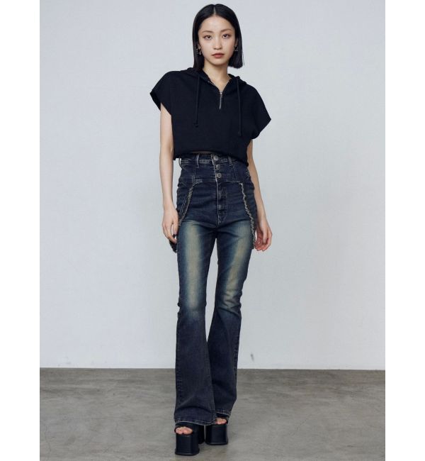 EMODA「サイドオープンバルキーサンダル」|サンダル|