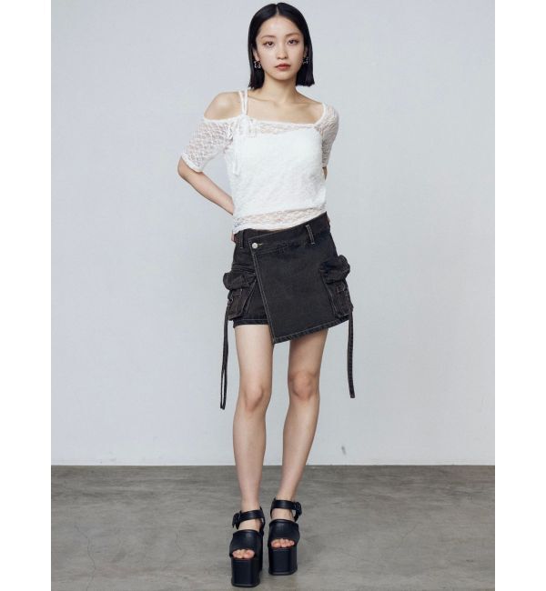 EMODA「サイドオープンバルキーサンダル」|サンダル|